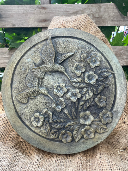 12" Hummingbird Stepping Stone